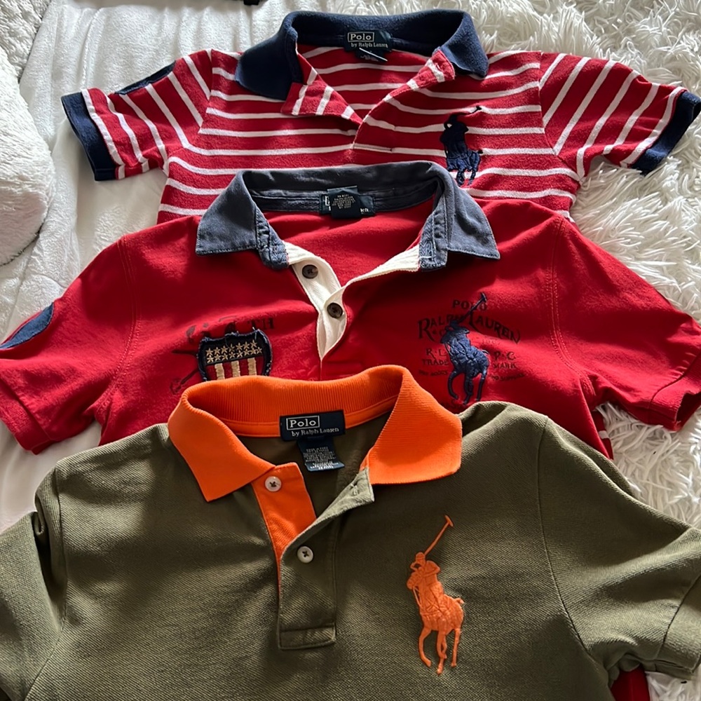 Boys Ralph Lauren Poll shirts